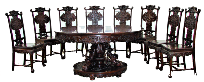 桌子上摆放着许多椅子
低可信度描述已自动生成